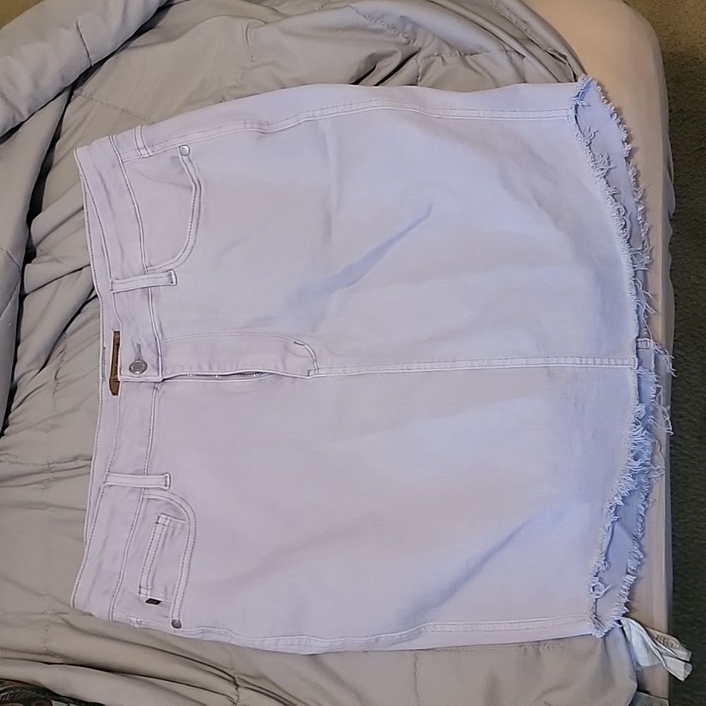 Judy Blue Lilac Jean Skirt